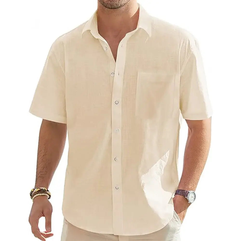 Chemise en lin pour homme - Été