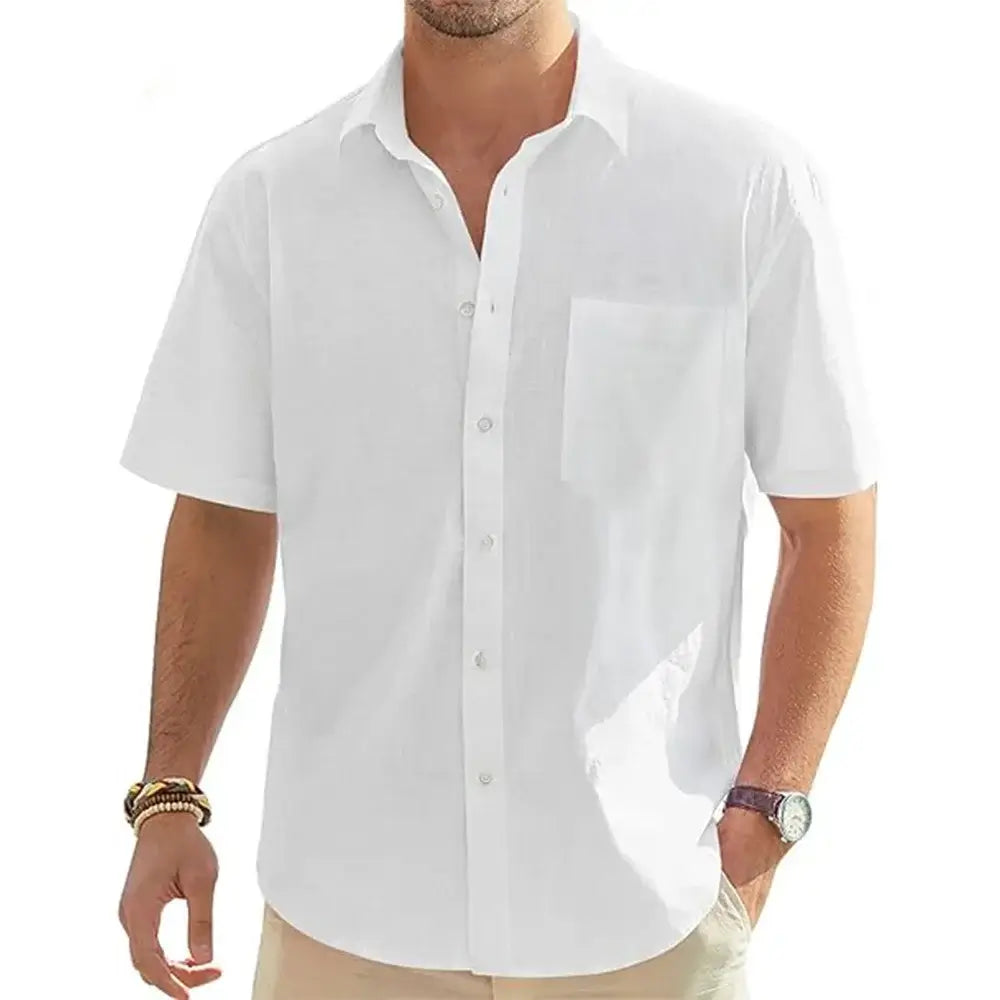Chemise homme 100 % lin