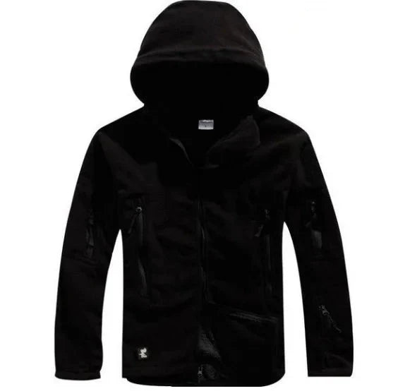 Veste d'hiver militaire à capuche
