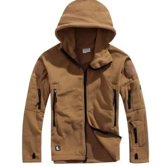 Veste d'hiver militaire à capuche