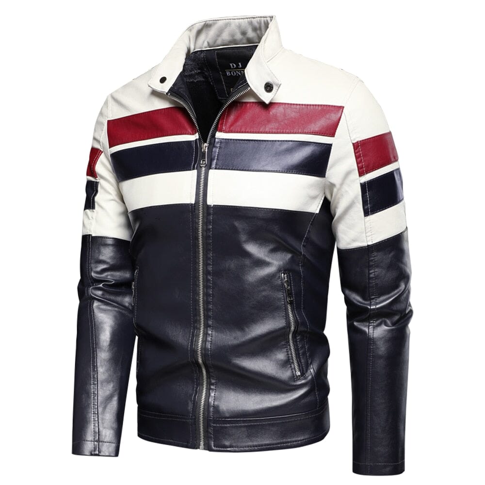 Veste en cuir vintage Motor
