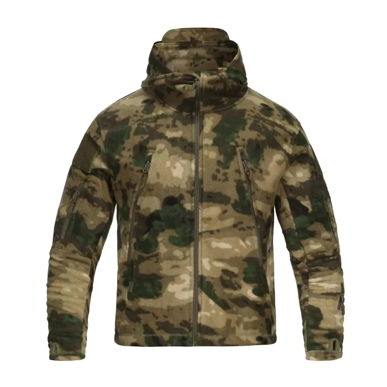 Veste d'hiver militaire à capuche