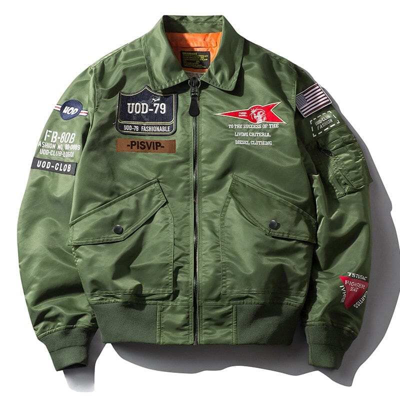 Blouson aviateur Patriot pour homme