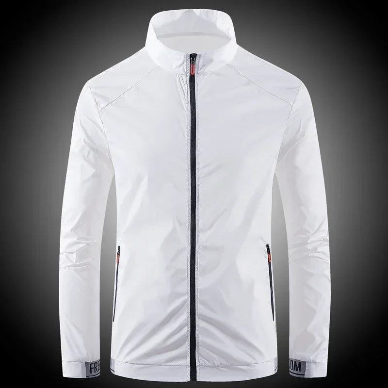 Veste de sport imperméable et respirante pour homme