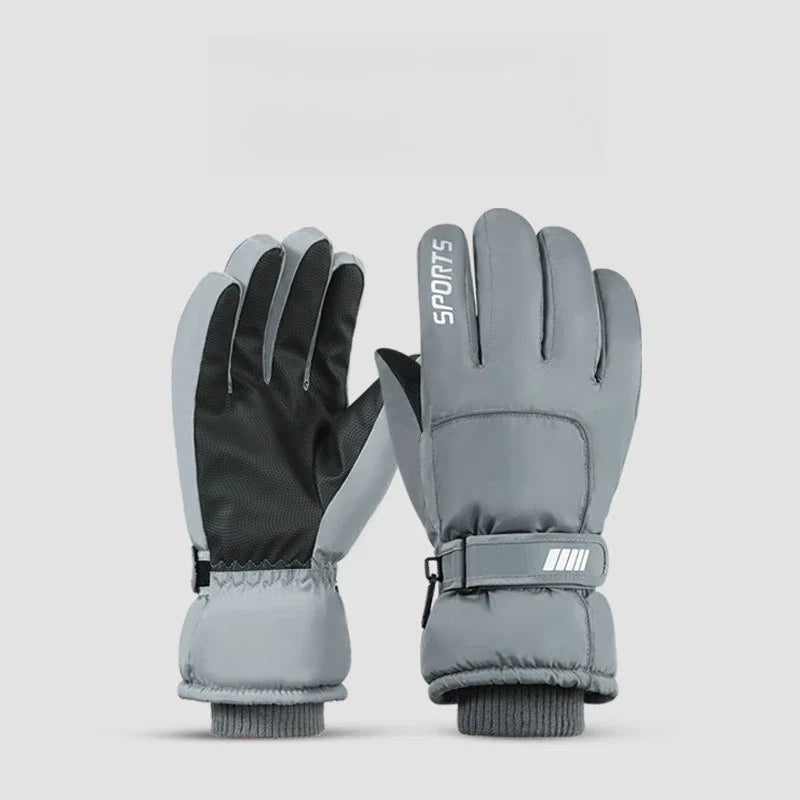 Gants de ski chauds et imperméables pour écran tactile