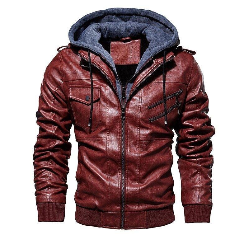 Veste en cuir haut de gamme pour homme - LeatherScraf