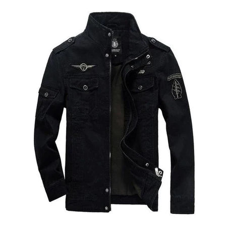 Veste de pilote d'uniforme militaire