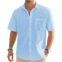 Chemise homme 100 % lin