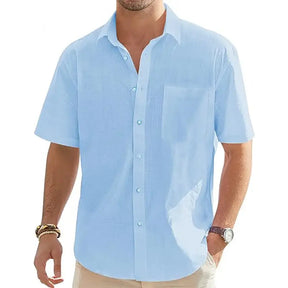 Chemise homme 100 % lin