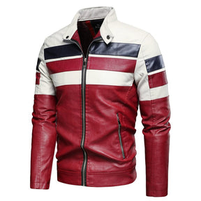 Veste en cuir vintage Motor