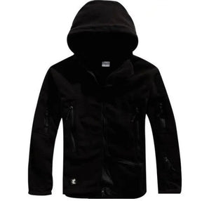 Veste d'hiver militaire à capuche