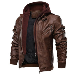 Veste en cuir pour homme Dover