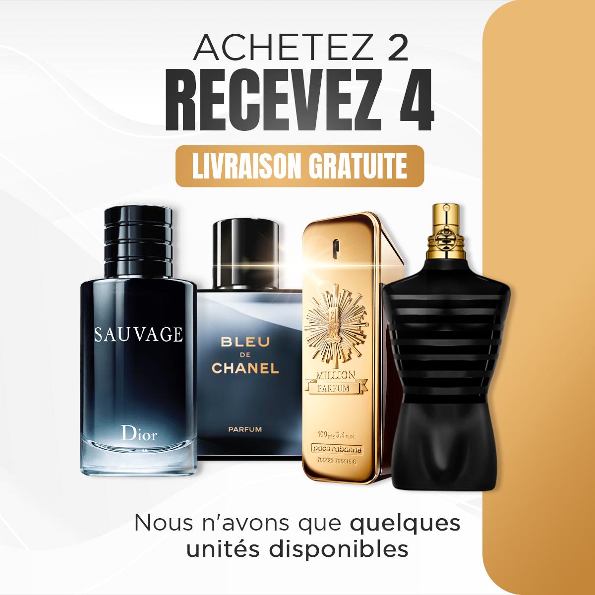 KIT 4 Parfums (Achetez-en 2 et obtenez-en 4)