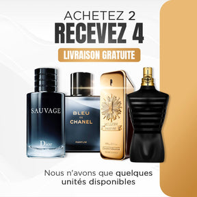 KIT 4 Parfums (Achetez-en 2 et obtenez-en 4)
