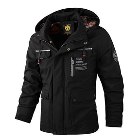 Veste d'hiver imperméable et décontractée pour l'extérieur