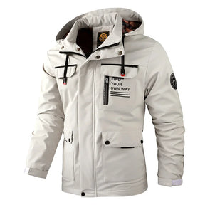 Veste d'hiver imperméable et décontractée pour l'extérieur