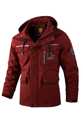 Veste d'hiver imperméable et décontractée pour l'extérieur
