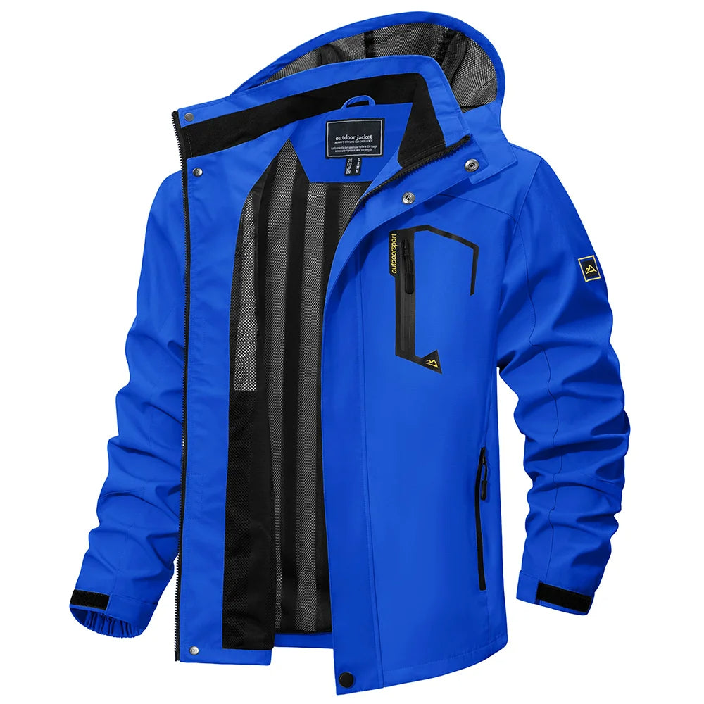 Veste doublée imperméable pour homme