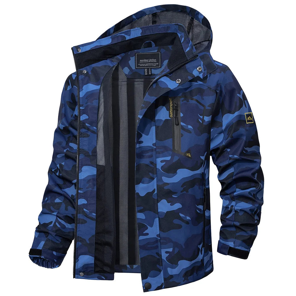 Veste doublée imperméable pour homme